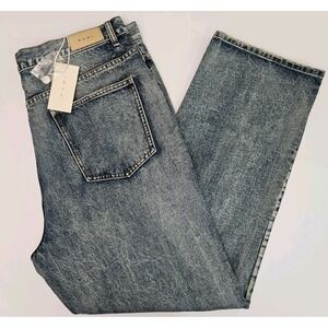 NWT mnml Men's Baggy Fit Wide Leg Denim Jeans 40x32